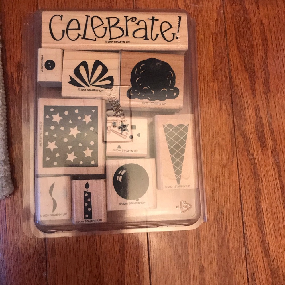 STAMPIN UP Perfect Party  & Teeny Tinies sets